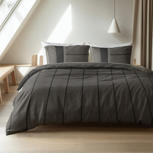 Dekbedovertrek Flanel Kees - Taupe