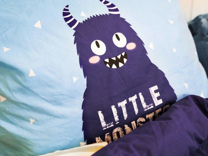 Little Monster Dekbedovertrek Katoen - Little Monster