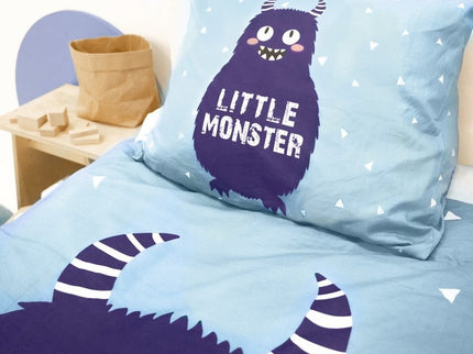 Little Monster Dekbedovertrek Katoen - Little Monster