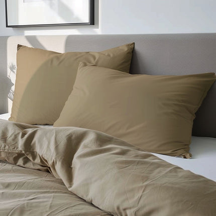Luna Bedding 2-PACK Kussenslopen Luna Uni - Brons