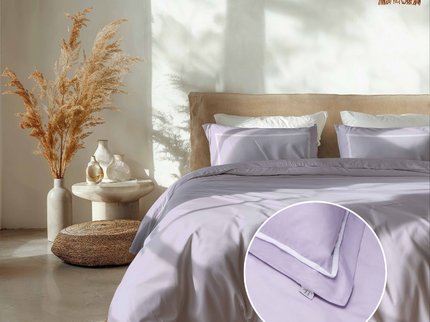 Luna Bedding Dekbedovertrek Hotel Deluxe - Lila