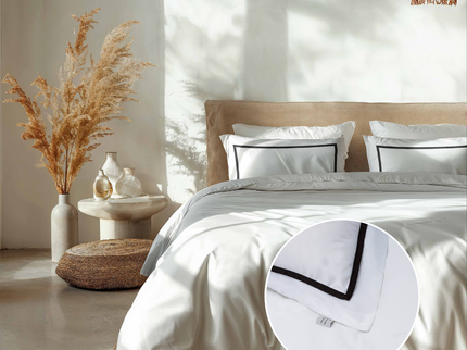 Luna Bedding Dekbedovertrek Hotel Deluxe - Wit