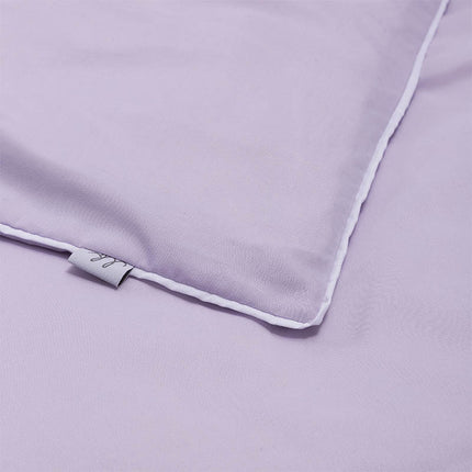 Luna Bedding Dekbedovertrek Hotel Piping - Lila