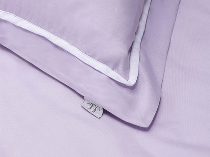 Luna Bedding Dekbedovertrek Hotel Piping - Lila