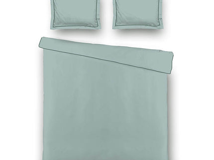 Luna Bedding Dekbedovertrek Hotel Piping - Turquoise
