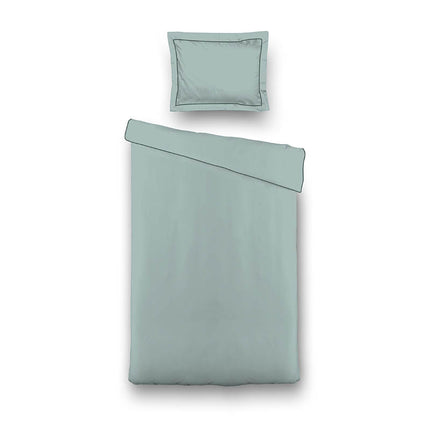 Luna Bedding Dekbedovertrek Hotel Piping - Turquoise