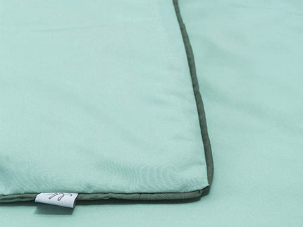 Luna Bedding Dekbedovertrek Hotel Piping - Turquoise