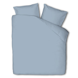 Luna Bedding Dekbedovertrek Luna Uni - Lichtblauw
