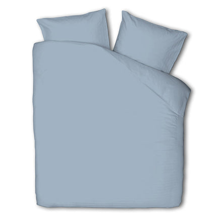 Luna Bedding Dekbedovertrek Luna Uni - Lichtblauw