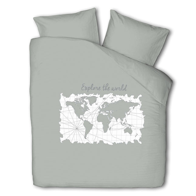 Luna Bedding Dekbedovertrek Map of Dreams