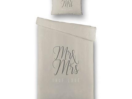 Luna Bedding Dekbedovertrek Mr & Mrs