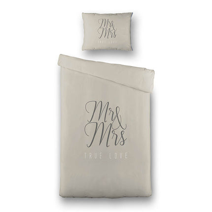 Luna Bedding Dekbedovertrek Mr & Mrs
