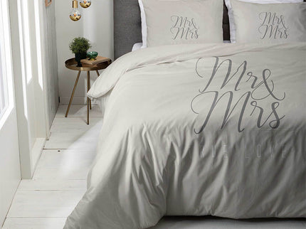 Luna Bedding Dekbedovertrek Mr & Mrs