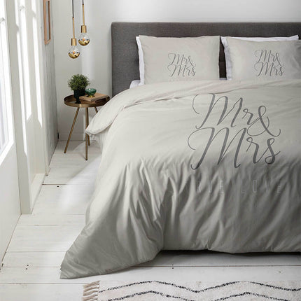 Luna Bedding Dekbedovertrek Mr & Mrs