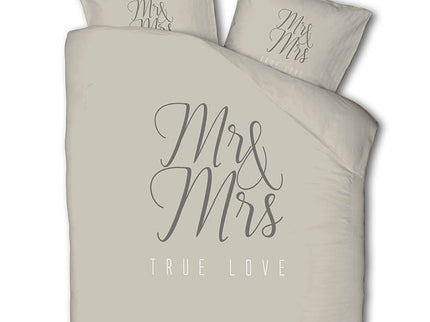 Luna Bedding Dekbedovertrek Mr & Mrs