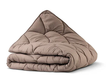 Luna Bedding Easy Dekbed Taupe - Dekbed en Overtrek in één!
