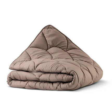 Luna Bedding Easy Dekbed Taupe - Dekbed en Overtrek in één!