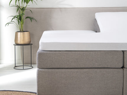 Luna Bedding Molton Hoeslaken Luna - Splittopper - 2-PACK