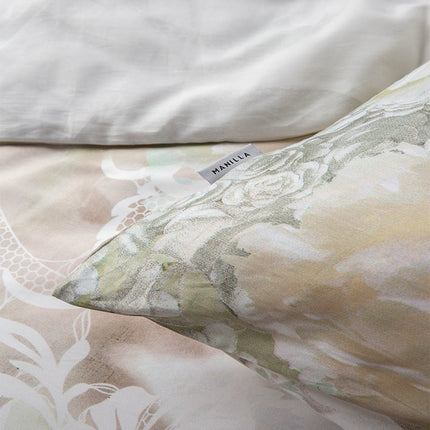 Manilla Dekbedovertrek Katoen-Satijn - Aurora White