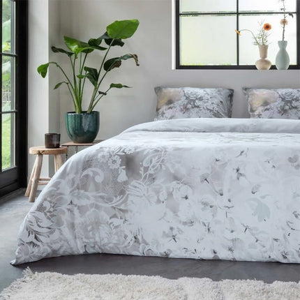 Manilla Dekbedovertrek Katoen-Satijn - Aurora White