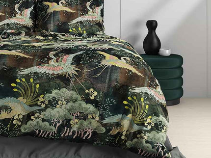 Manilla Dekbedovertrek Katoen-Satijn - Bayko - 200 x 200/220 cm