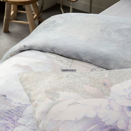 Manilla Dekbedovertrek Katoen-Satijn - Katrine White