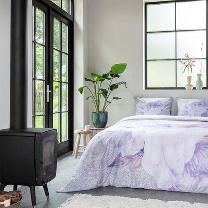 Manilla Dekbedovertrek Katoen-Satijn - Katrine White