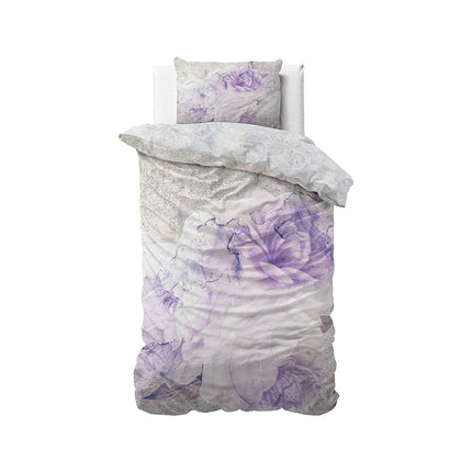 Manilla Dekbedovertrek Katoen-Satijn - Katrine White