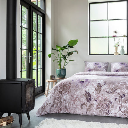 Manilla Dekbedovertrek Katoen-Satijn - Larina