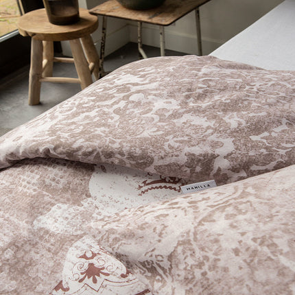 Manilla Dekbedovertrek Katoen-Satijn - Larina