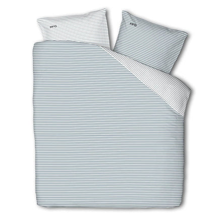 McGregor Dekbedovertrek McGregor - Katoen-Flanel - Blue Stripes