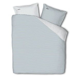 McGregor Dekbedovertrek McGregor - Katoen-Flanel - Blue Stripes