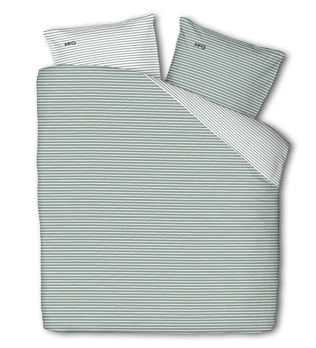 McGregor Dekbedovertrek McGregor - Katoen-Flanel - Earthy Greens