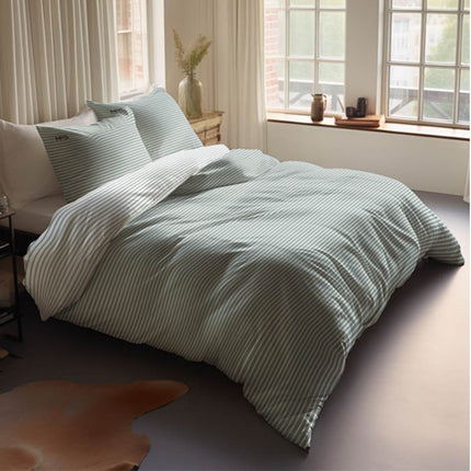 McGregor Dekbedovertrek McGregor - Katoen-Flanel - Earthy Greens