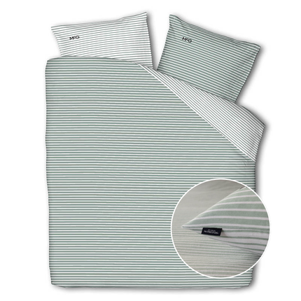 McGregor Dekbedovertrek McGregor - Katoen-Flanel - Earthy Greens