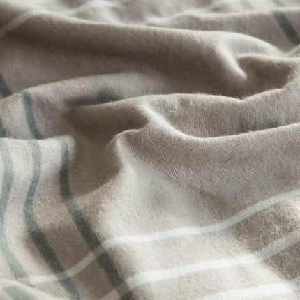 McGregor Dekbedovertrek McGregor - Katoen-Flanel - Taupe Tartan