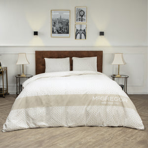 McGregor Dekbedovertrek McGregor - Katoen - Roosevelt - Off White