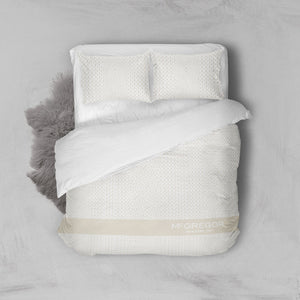 McGregor Dekbedovertrek McGregor - Katoen - Roosevelt - Off White