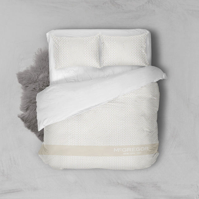 McGregor Dekbedovertrek McGregor - Katoen - Roosevelt - Off White