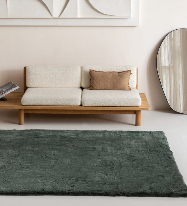 Vloerkleed Comfy - Mosgroen