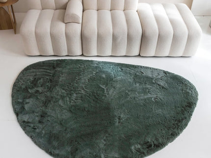 Vloerkleed Comfy Stone - Mosgroen