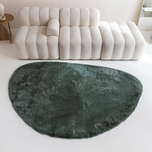 Vloerkleed Comfy Stone - Mosgroen