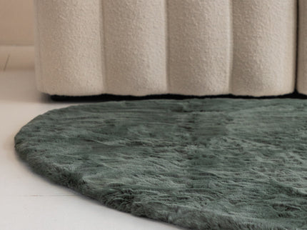 Vloerkleed Comfy Stone - Mosgroen
