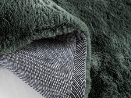 Vloerkleed Comfy Stone - Mosgroen