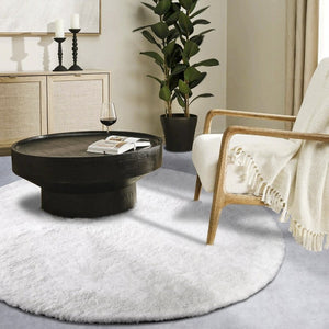 Myk Vloerkleed Olaf - Rond - Ivory Wit