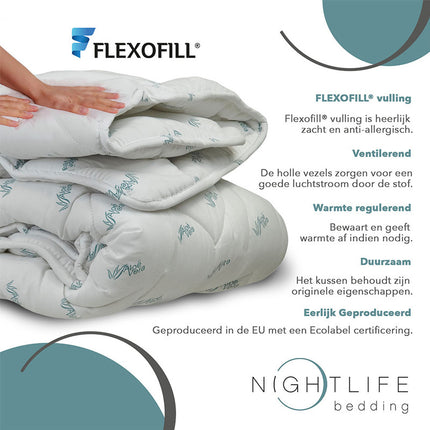 Nightlife Dekbed Natural Aloë Vera - All Season