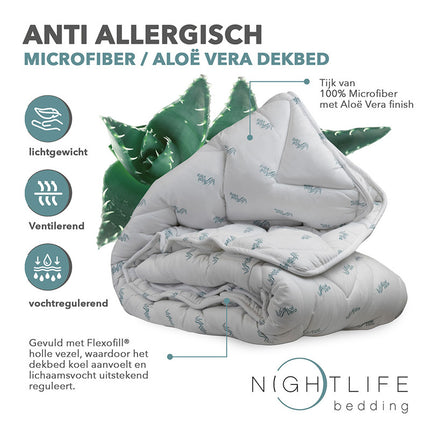 Nightlife Dekbed Natural Aloë Vera - All Season