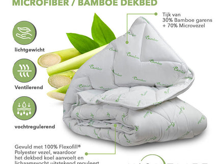Nightlife Dekbed Natural Bamboe - All Season