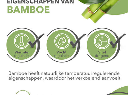 Nightlife Dekbed Natural Bamboe - All Season