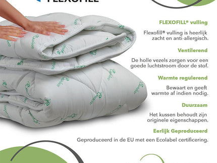 Nightlife Dekbed Natural Bamboe - All Season